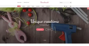 Handmade - Creative Shop Virtuemart & Joomla Template