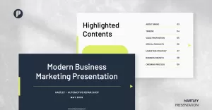 Hartley – Clean Modern Business Marketing Presentation