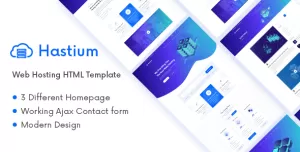 Hastium - Web Hosting and Technology HTML5 Template