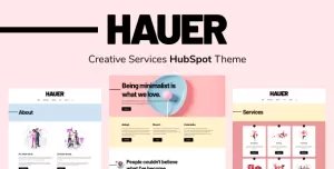 Hauer - Creative Services HubSpot Theme