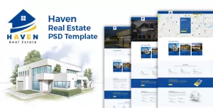 Haven - Real Estate PSD Template