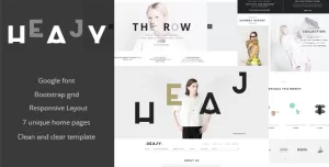 Heajy - Jewelry Store HTML Template