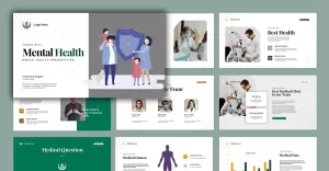 Health Insurance PowerPoint template - TemplateMonster
