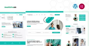 HealthProKit - Healthcare Elementor Template kit