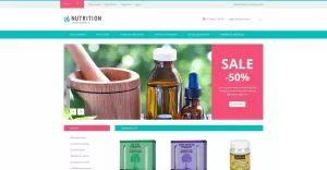 Healthy Life Supplements Magento Theme - TemplateMonster
