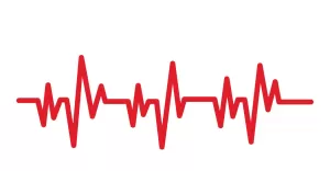 Hearbeaat medical line health heart logo - TemplateMonster