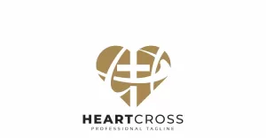 Heart Church Logo Template