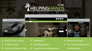 Helping - Hands – Responsive NGO & Charity HTML5 Template ...
