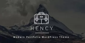 Hency - Photography and Portfolio WordPress Theme