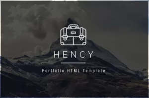 Hency - Portfolio HTML Template