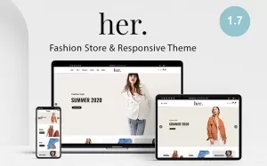 Her Store - Fashion PrestaShop Theme - TemplateMonster