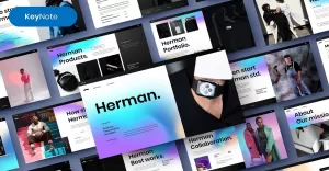 Herman – Business Keynote Template