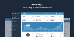 Hero PRO - Bootstrap 4 Admin Dashboard Theme