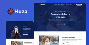 Heza - Coronavirus Medical Prevention Template