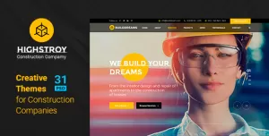 HIGSTROY  Construction & Architecture PSD Template
