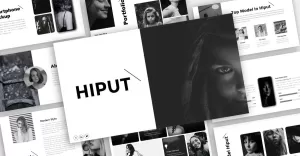 Hiput - Fashion Presentation PowerPoint template