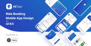 HiTaxi - Figma UI Kit for Mobile App