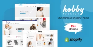 Hobby - Fashion Shopify Theme Multipurpose Responsive Template