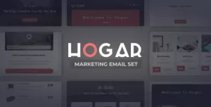 Hogar  Responsive Email Set