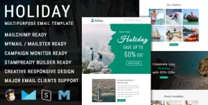 Holiday - Multipurpose Responsive Email Template