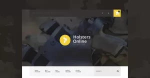 Holsters Online Store OpenCart Template - TemplateMonster