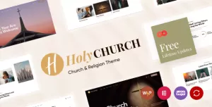 Holy Church  Religion, Charity & Nonprofit WordPress Theme