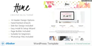 Home Blogger - Creative Shop Theme