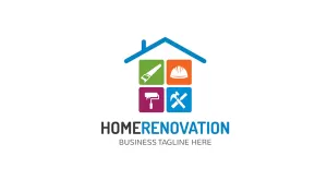 Home - Renovation Logo - Logos & Graphics