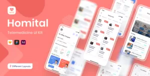 Homital - Telemedicine UI Kit