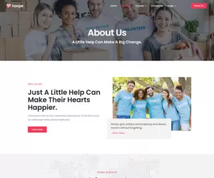 Hoope - Charity & Donation Elementor Template Kit