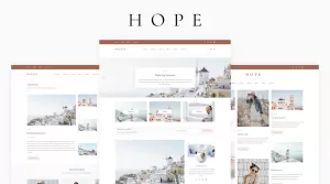 Hope - Blog and Shop WordPress Theme