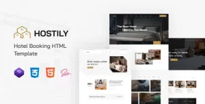 Hostily - Luxury Hotel HTML5 Template