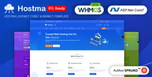 Hostma - Hosting ASP.NET & WHMCS Template