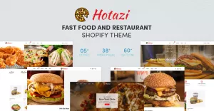 Hotazi - Fast Food & Restaurant Shopify Theme