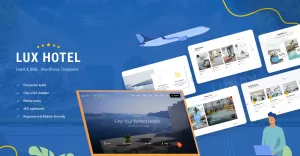 Hotel & BnB WordPress Theme - LuxHotel - TemplateMonster
