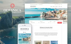 Hotel Booking WordPress Theme - Oceanica - TemplateMonster
