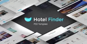 Hotel Finder - Online Booking HTML Website Template