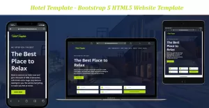 Hotel Template - Bootstrap 5 HTML5 Website Template