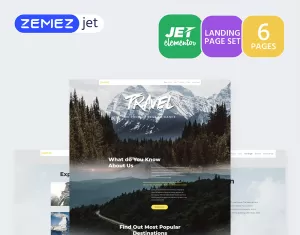 Hottrip - Travel Agency - Jet Elementor Kit - TemplateMonster