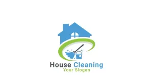 House Cleaning Logo, Cleaning Service Logo, Cleaning Company Logo Template