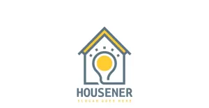 House Energy Logo Template