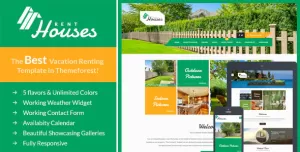 Houses - Vacation Rentals HTML Template