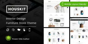 Houskit - Interior Design & Furniture Store WordPress Theme (Mobile Layout Ready)
