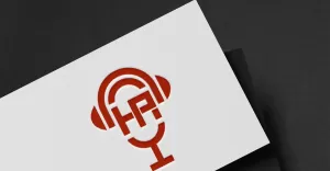 HP Letter And Radio Logo Design Template - TemplateMonster