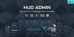 HUD - React 18 Bootstrap Admin Template