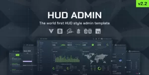HUD - Vue 3 Bootstrap 5 Admin Template