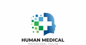 Human Medical Logo Template