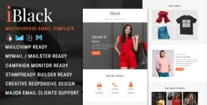 iBlack - Black Friday Email Newsletter Template