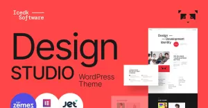 Icedk-Software - Design studio WordPress Theme