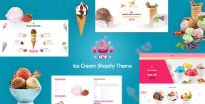 Icy - Shopify Ice Cream, Cake Shop Theme
